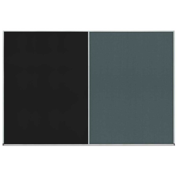Enclosed Corkboard, 1 Door, 18"x24", 4" Fra